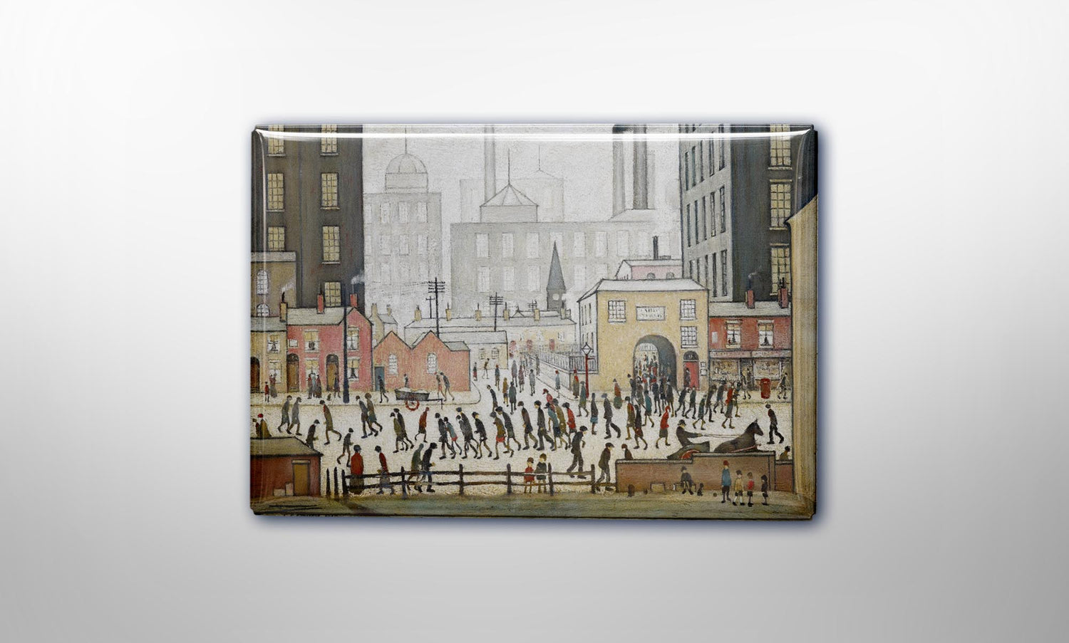 LS Lowry Magnet: Coming from the Mill (1930)