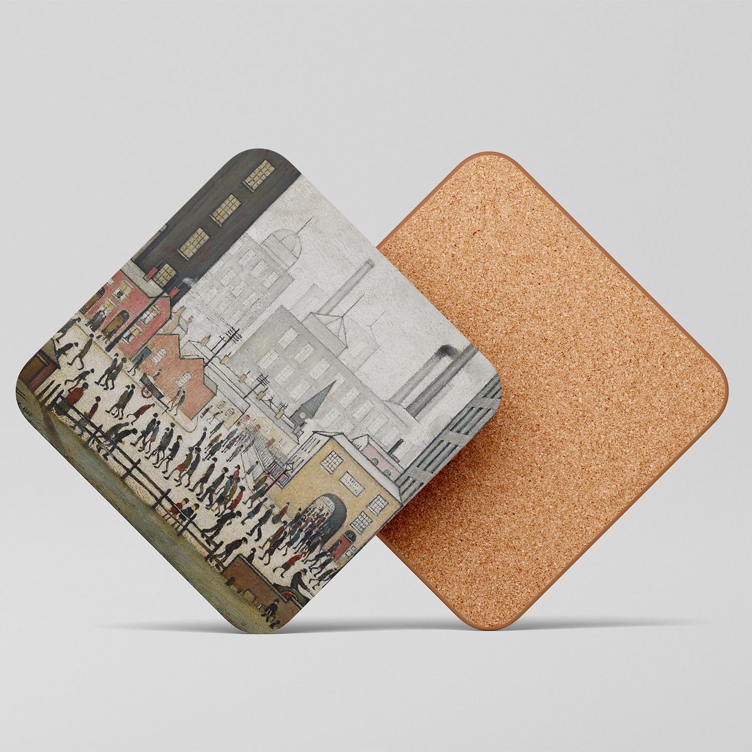 LS Lowry Coaster: Coming From The Mill (1930)