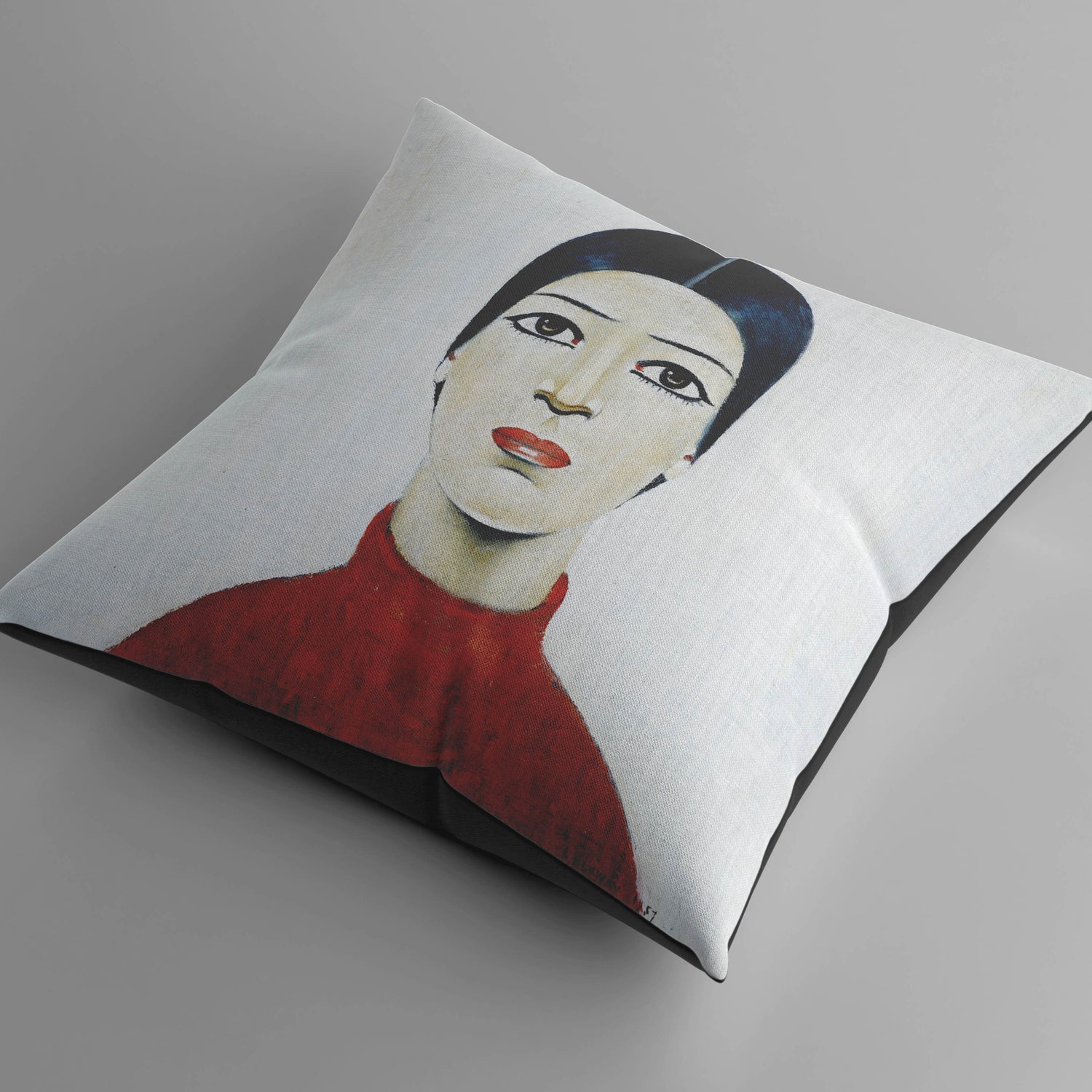LS Lowry Cushion: Portrait of Ann (1957)
