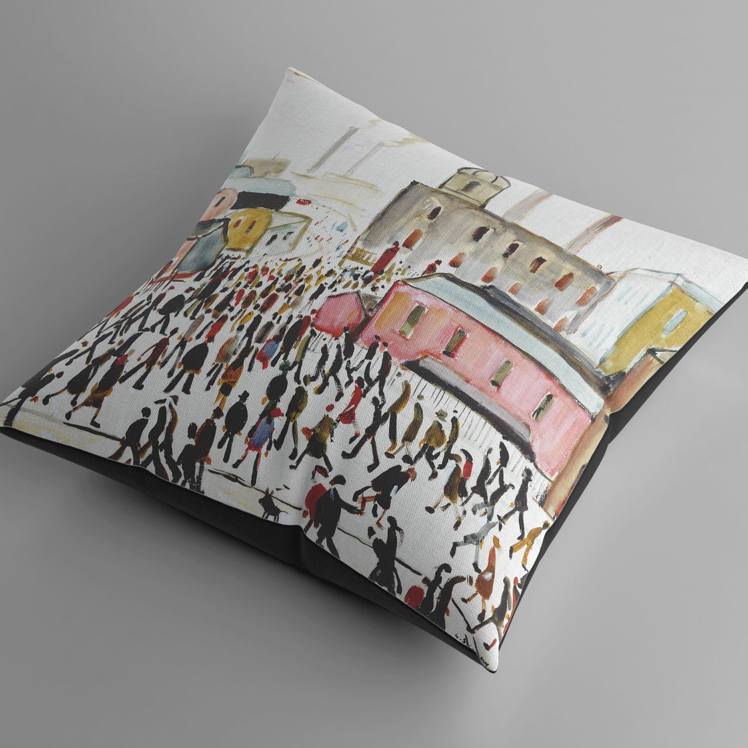 LS Lowry Cushion: Going To Work (1959)
