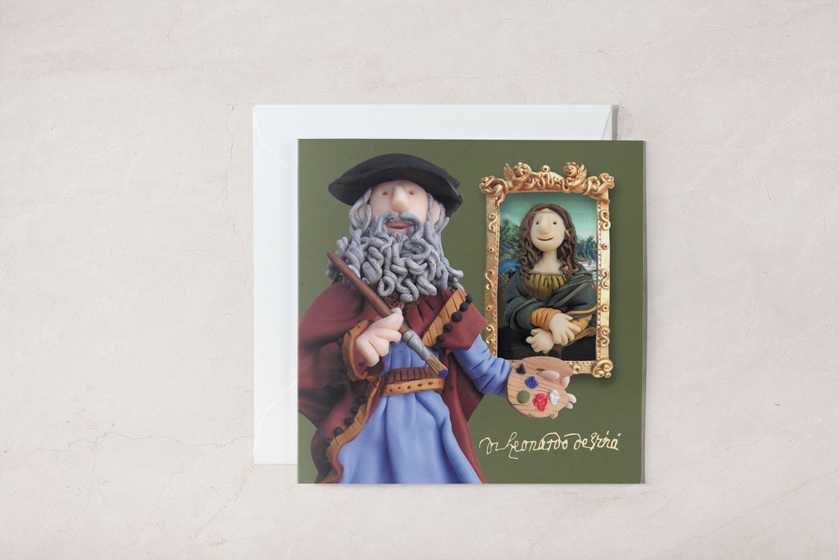 Holy Mackerel Card: Da Vinci