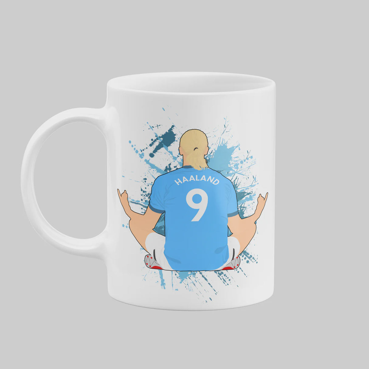 Dan Designs Mug: Erling Haaland