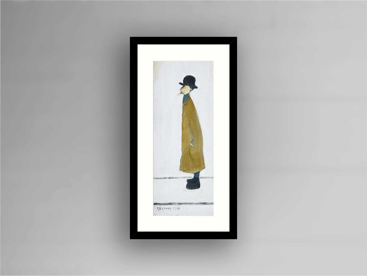 Framed Print 'Gentleman Looking at Something (1960)'