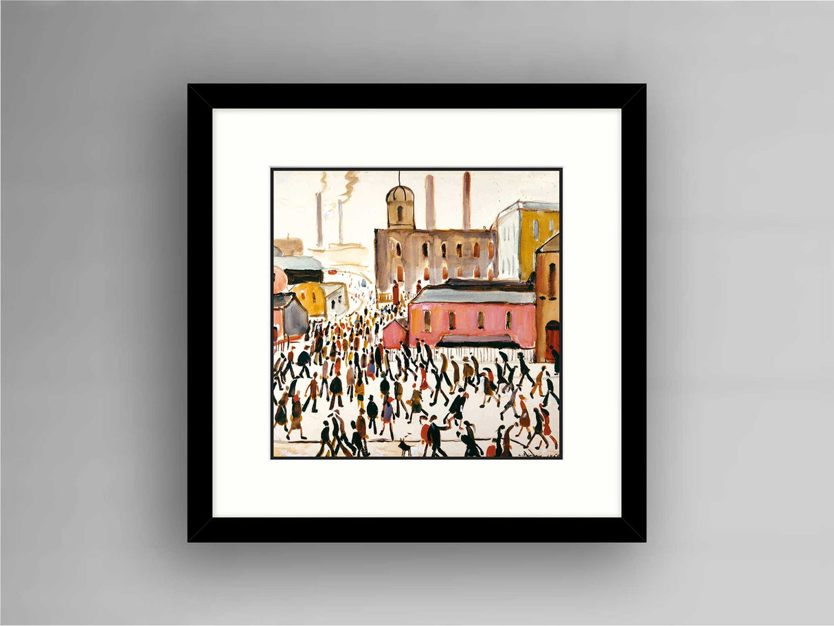 Framed Print "Going to Work (1959)" Square