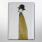 Lowry Magnet: Gentleman Looking at Something