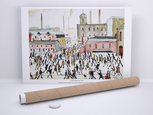 Fine Art Print: Going To Work (1959)