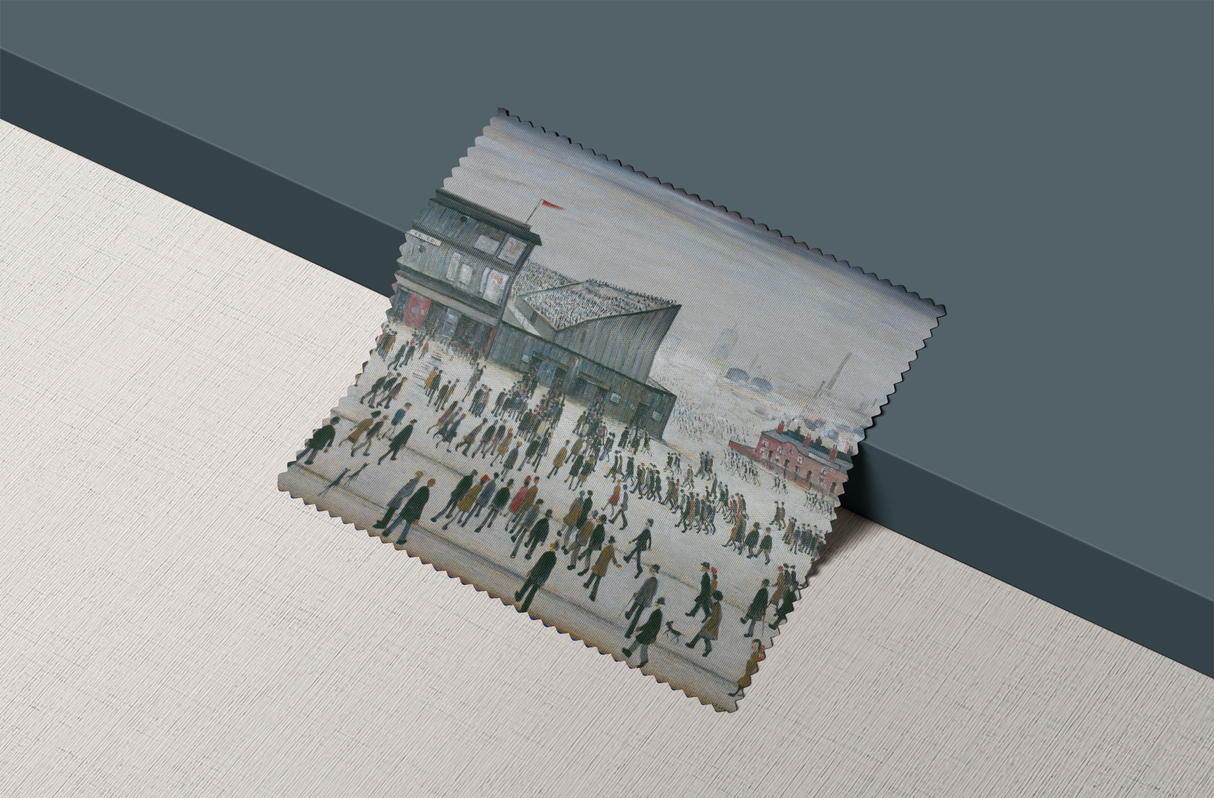 LS Lowry Glasses Case: Going to the Match (1953)