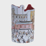 LS Lowry Silhouette Vase: Going to Work (1959)