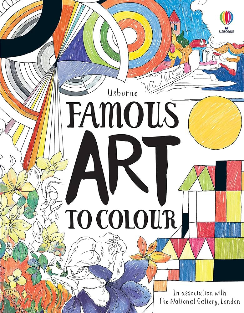 Famous Art To Colour