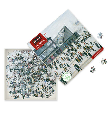 LS Lowry Jigsaw: Going to the Match (1953)