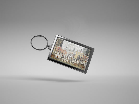 LS Lowry Keyring: Coming From The Mill