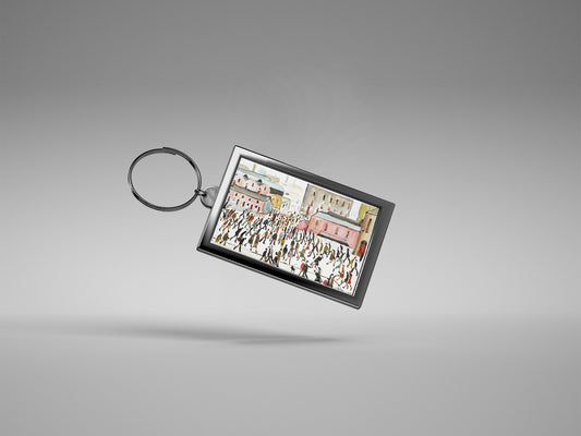 LS Lowry Keyring: Going To Work