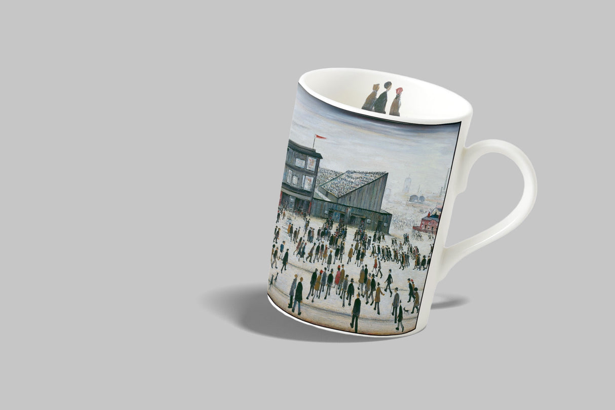 LS Lowry China Mug: Going to the Match (1953)