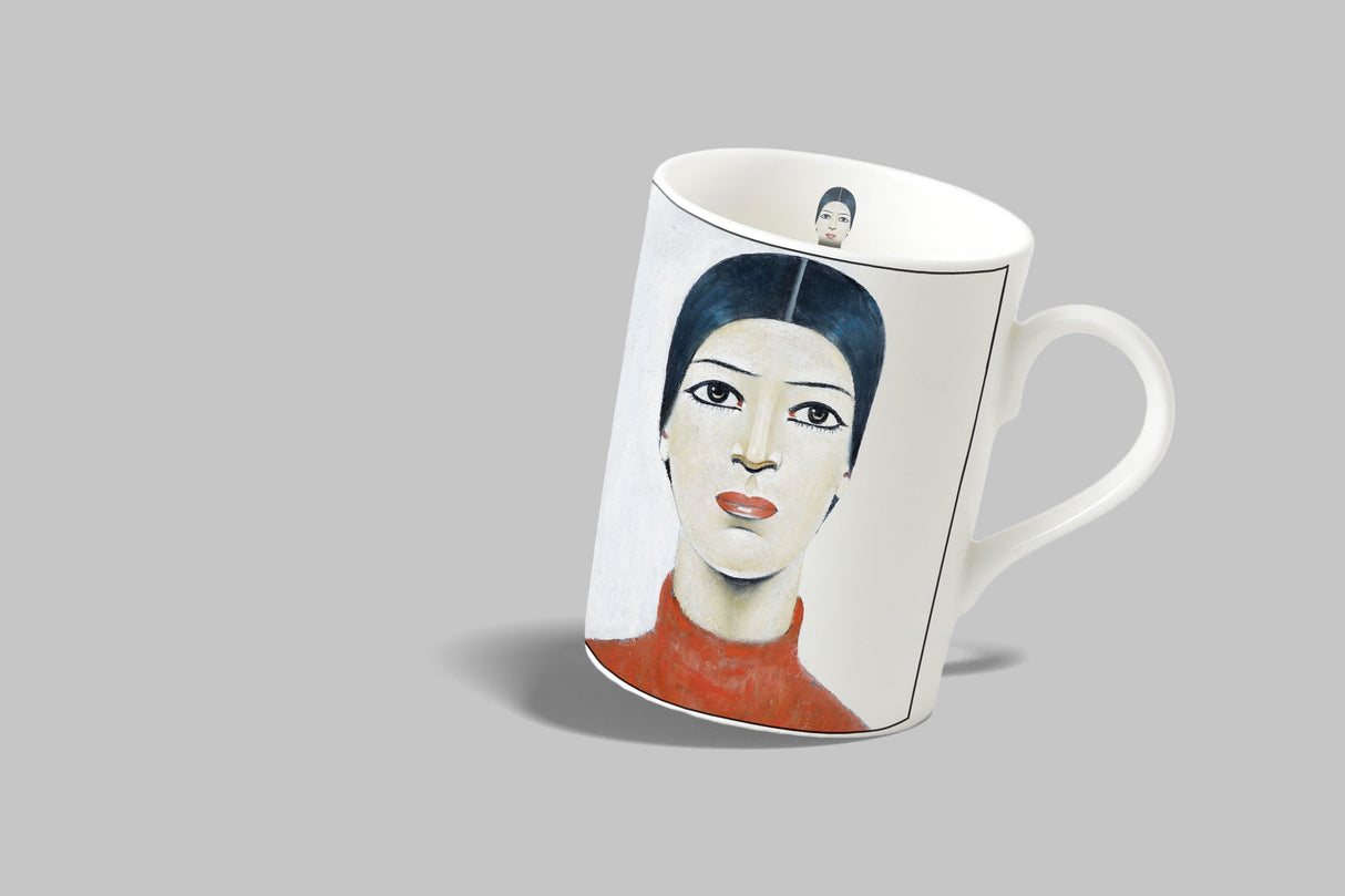 LS Lowry China Mug: Portrait of Ann (1957)