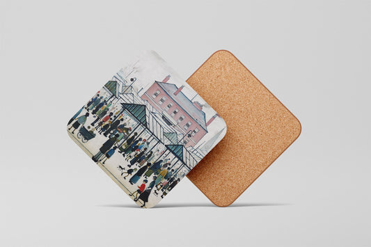 Coaster "Market Scene, Northern Town (1939)"