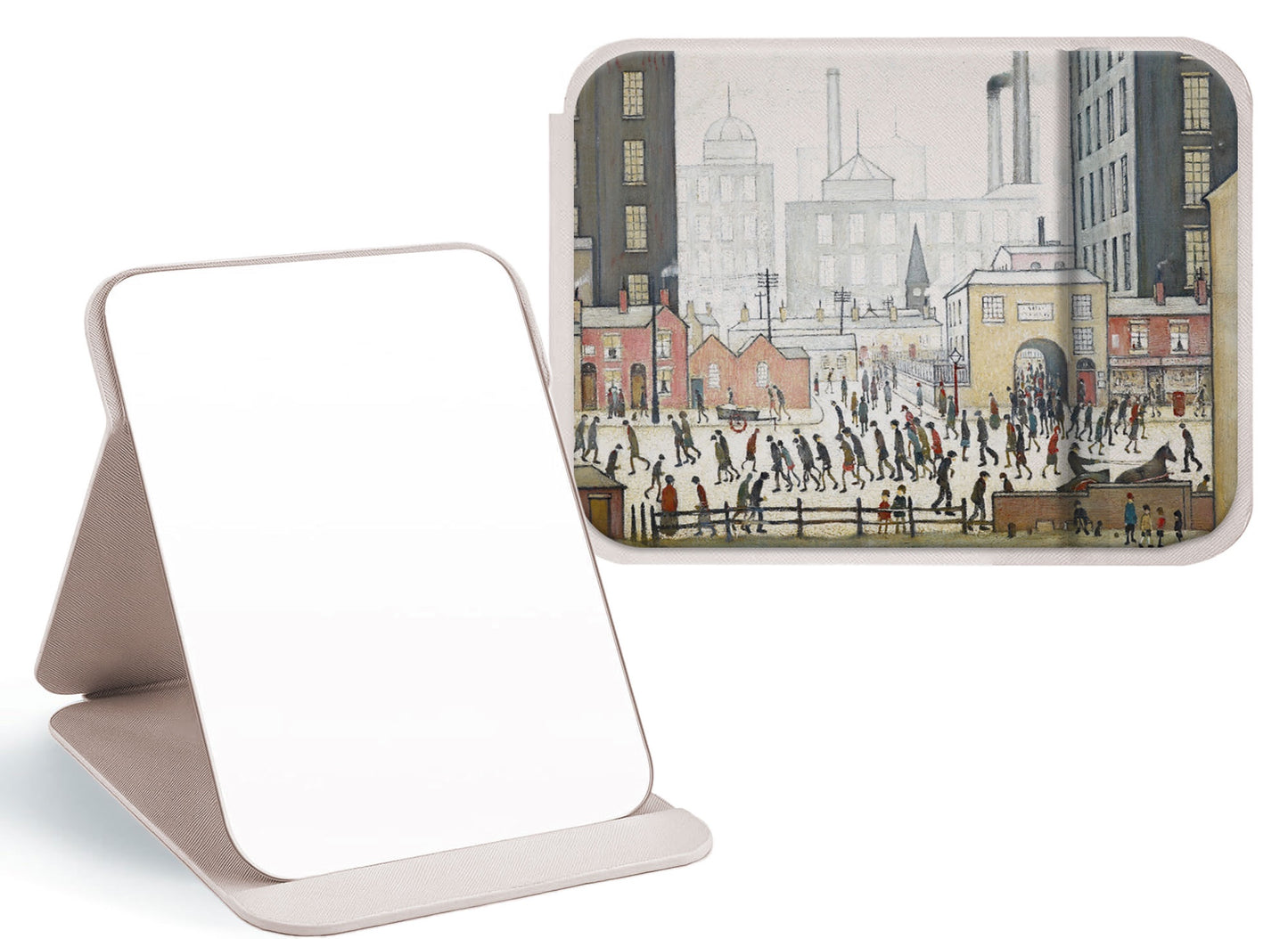 LS Lowry Mirror: Coming From the Mill