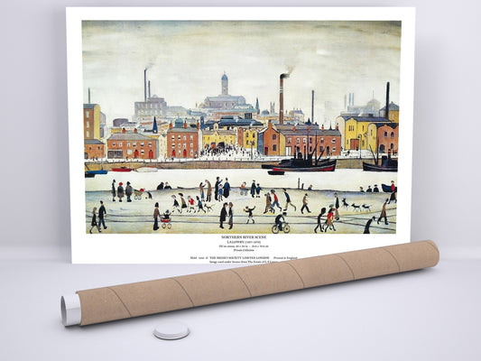 Fine Art Print: Northern River Scene (1939)