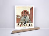 Fine Art Print: Old Church And Steps (1960)