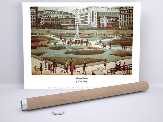 Piccadilly Gardens (1954) Fine Art Print