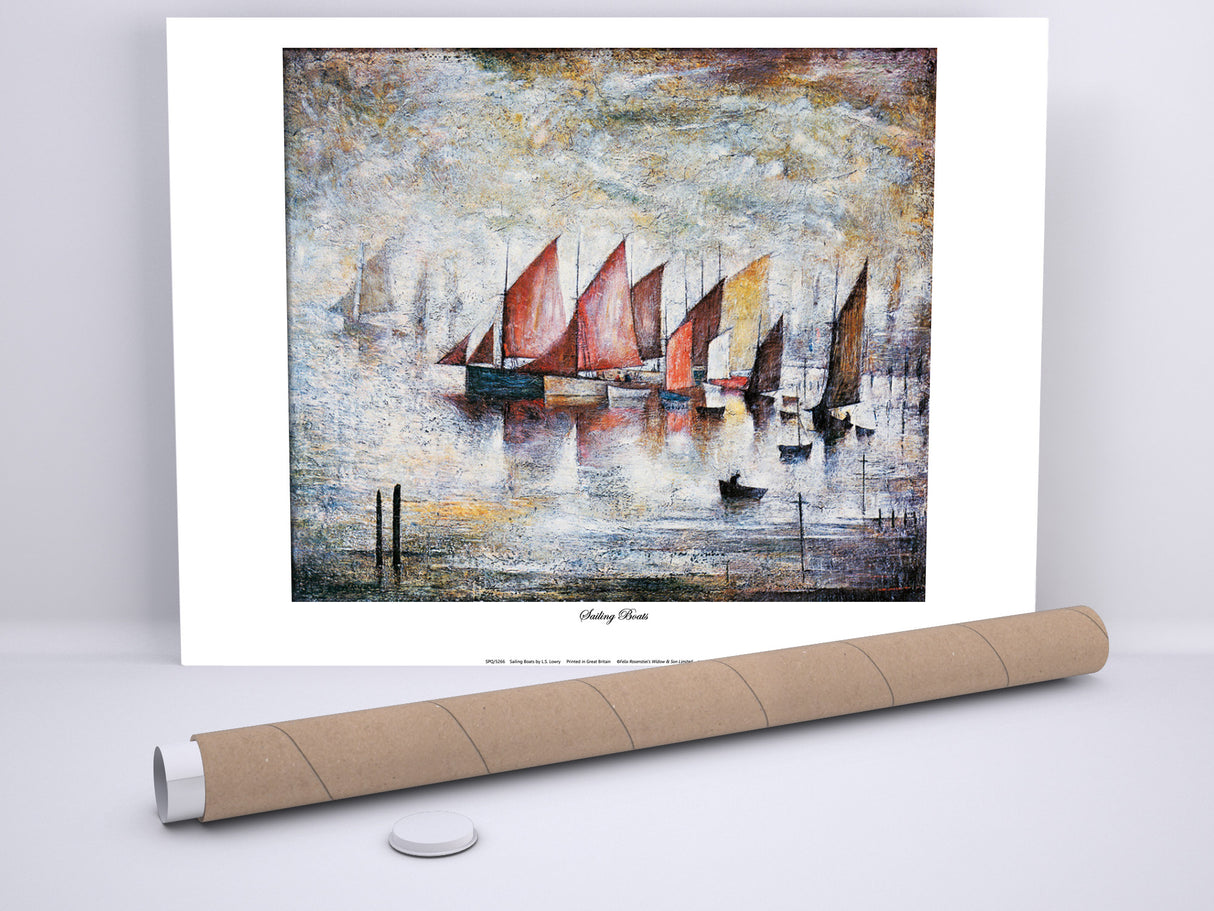 Fine Art Print: Sailing Boats (1930)