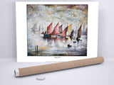 Fine Art Print: Sailing Boats (1930)
