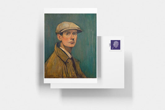 Lowry Postcard: Self Portrait