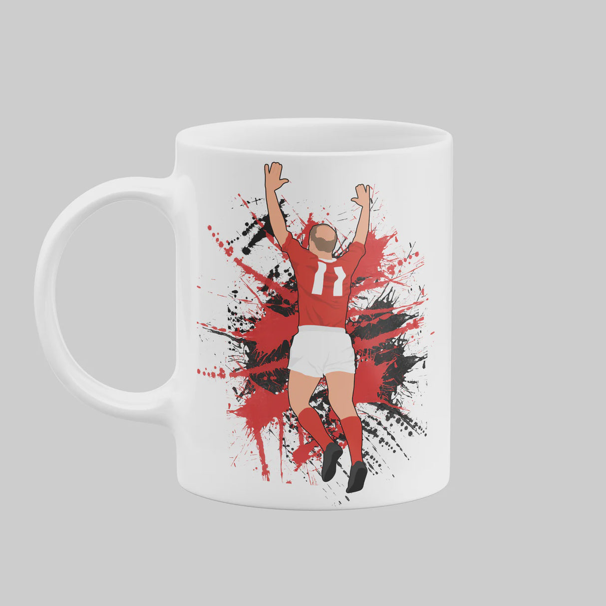 Dan Designs Mug: Sir Bobby Charlton