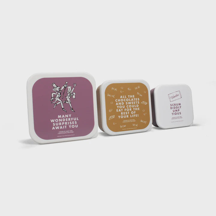 Roald Dahl: Snack Boxes (Set of 3)