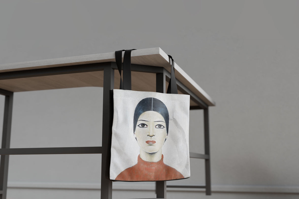 LS Lowry Tote Bag: Portrait of Ann (1957)