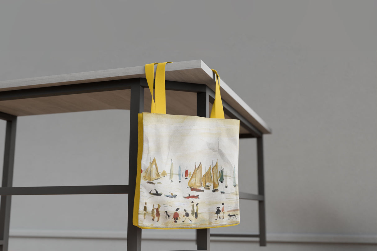 LS Lowry Tote Bag: Yachts (1959)