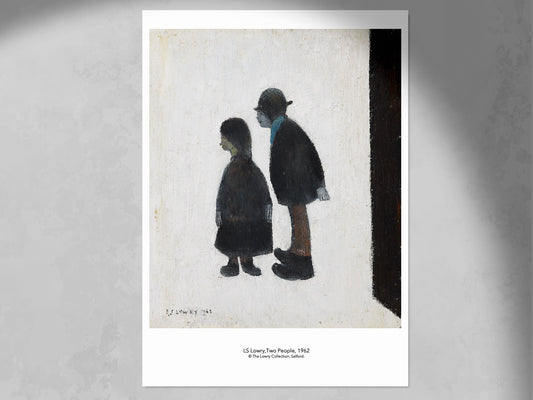 Two People (1962) Fine Art Print