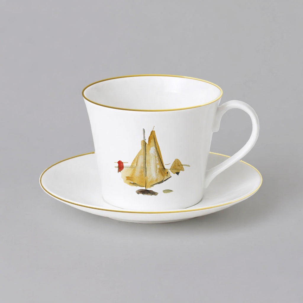 LS Lowry Mug Set: Yachts (1959) Collectors Edition