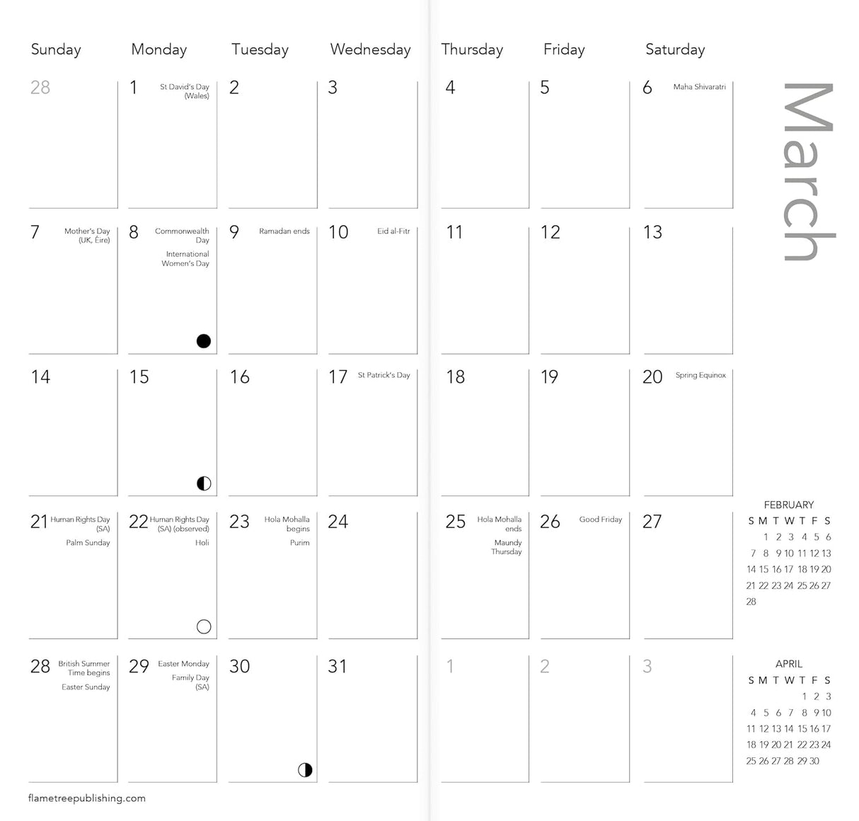 LS Lowry 2027 Year Planner: Month to View