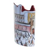 LS Lowry Silhouette Vase: Going to Work (1959)