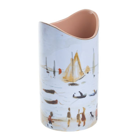 LS Lowry Silhouette Vase: Yachts (1959)