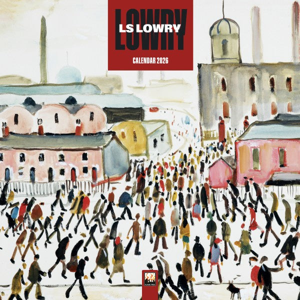 LS Lowry 2026 Wall Calendar