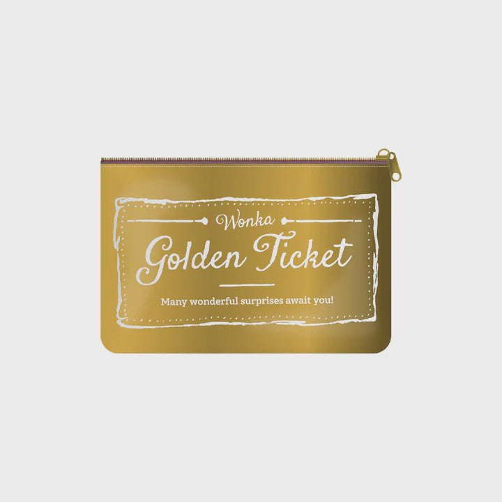 Roald Dahl Pouch: Gold Ticket