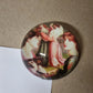 Dante Gabriel Rosetti's 'The Bower Meadow, 1859-72' Glass Dome Paperweight