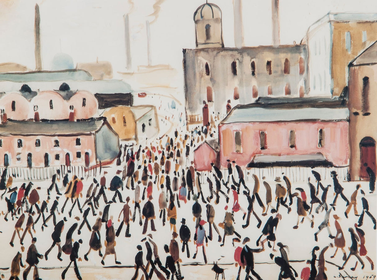 Fine Art Print: Going To Work (1959)