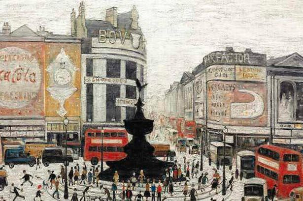 Fine Art Print: Piccadilly Circus 1960