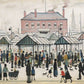 Market Scene, Northern Town (1939) Fine Art Print