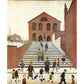 Old Church And Steps (1960) Fine Art Print