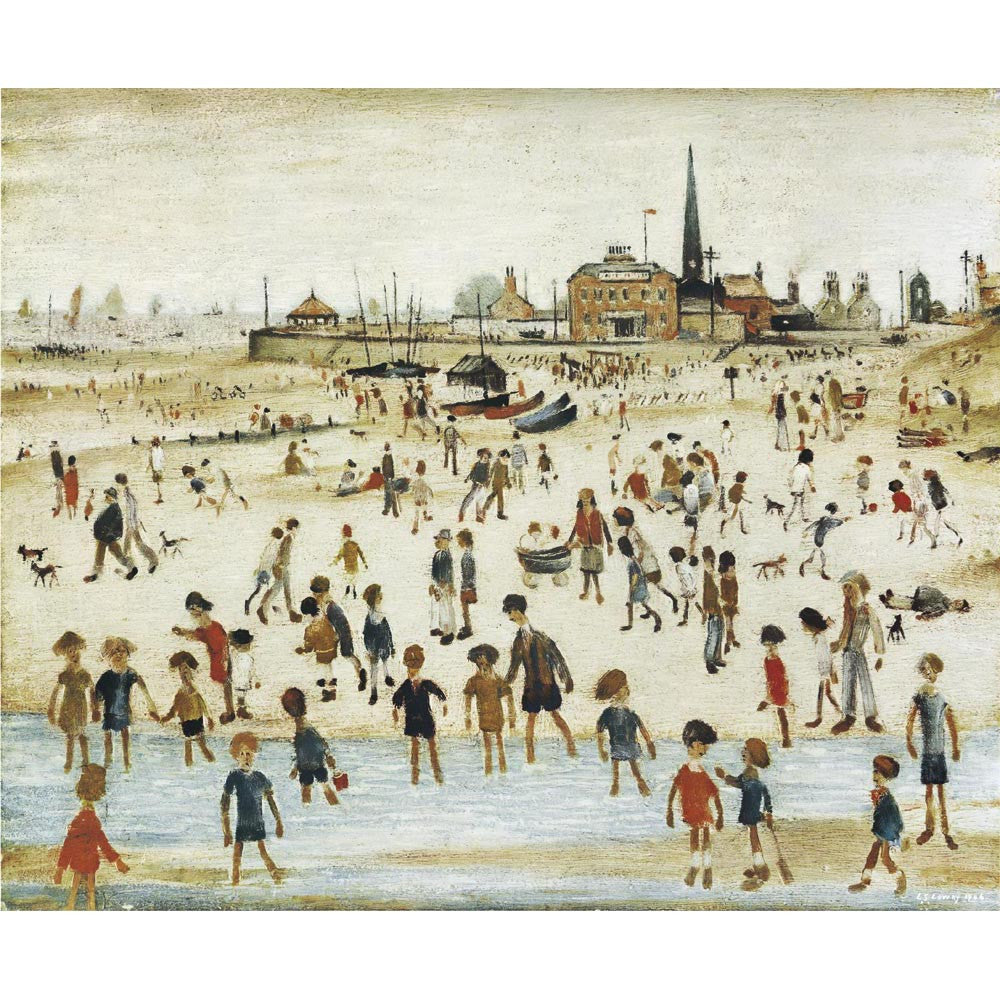 Picture of LS Lowry At the Seaside print