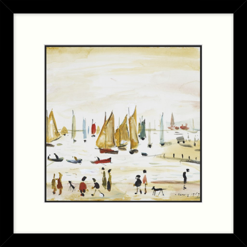 Framed Print "Yachts (1959)" Square