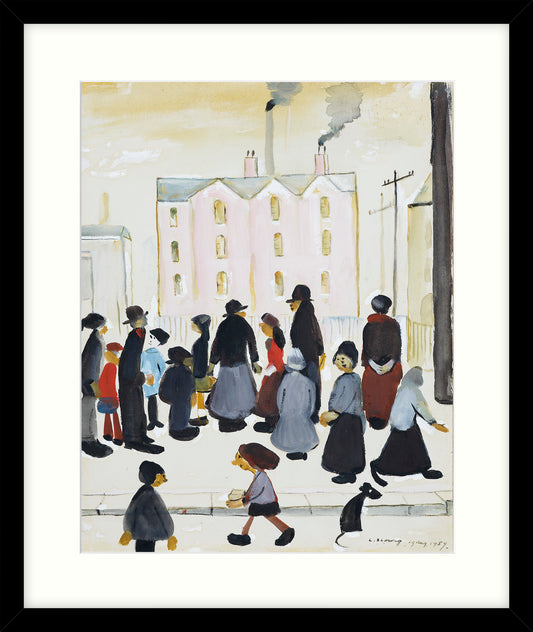 Framed Print 'Group of People (1959)'