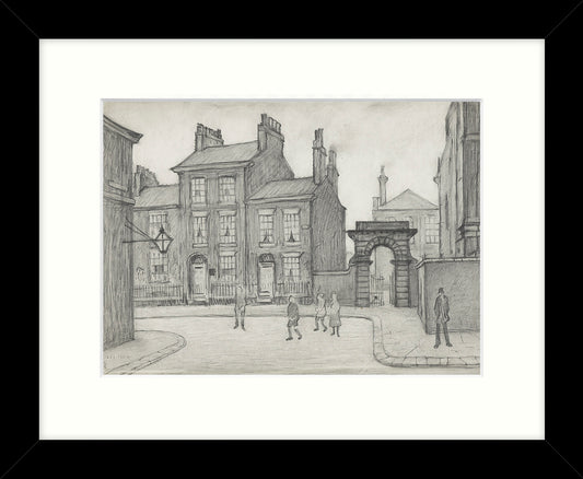 Framed Print 'By the County Court, Salford (1926)'