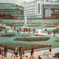 Piccadilly Gardens (1954) Fine Art Print
