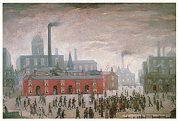 Picture of LS Lowry An Accident print