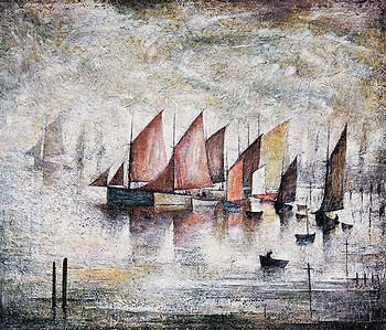 Sailing Boats (1930) Fine Art Print