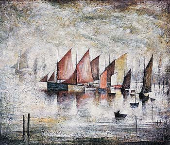 Fine Art Print: Sailing Boats (1930)